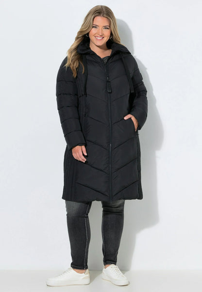 Ulla Popken HYPRAR LONGLINE WATER REPELLENT JACKET