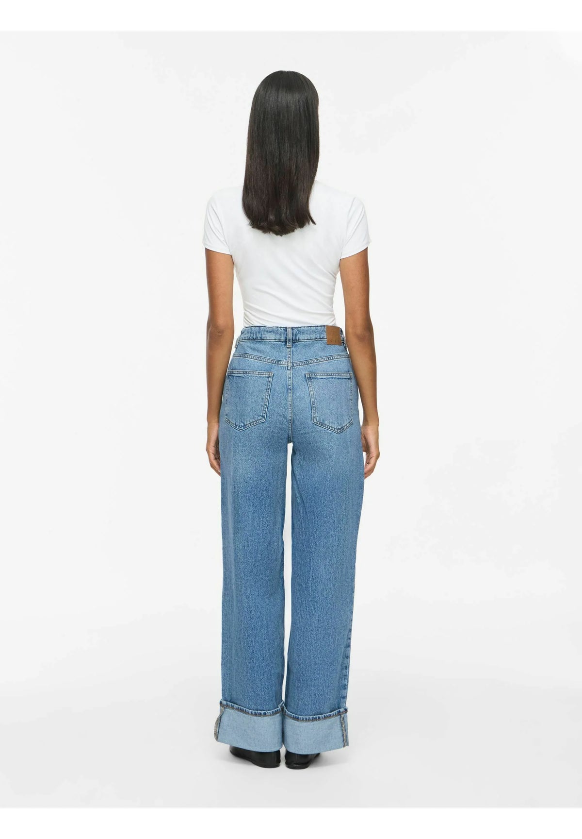 VILA WIDE FIT JEANS VIFOLA HIGH WAIST